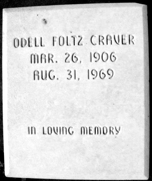 Odell Foltz Craver