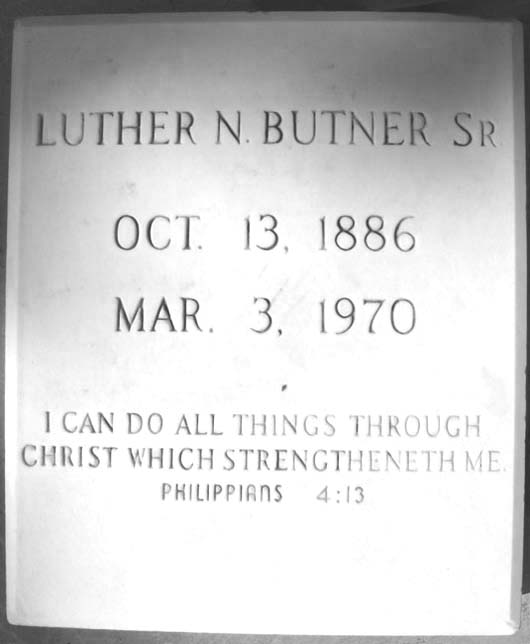 Luther Nathaniel Butner
