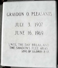 Graydon O. Pleasants