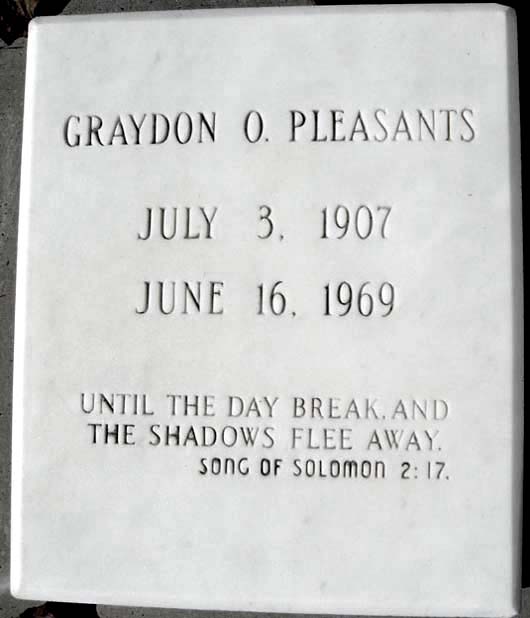 Graydon O. Pleasants