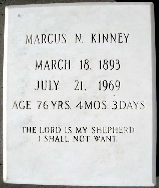 Marcus Nathaniel Kinney