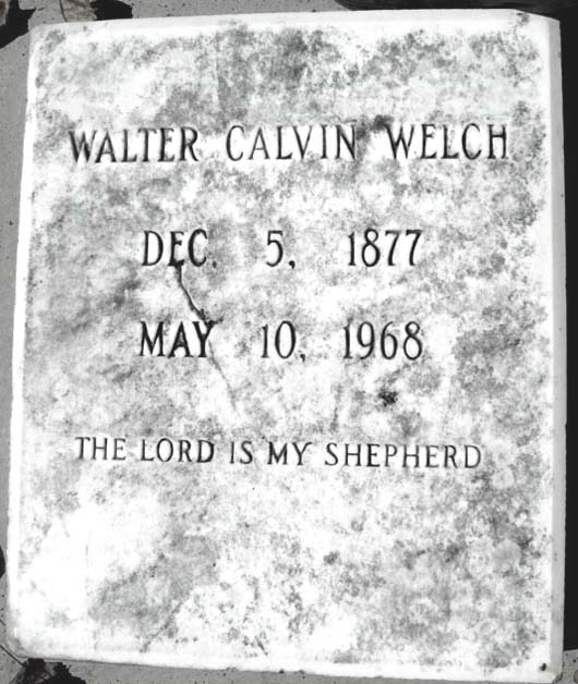 Walter Calvin Welch