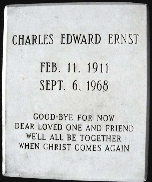 Charles Edward Ernst