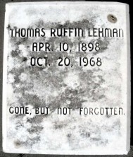 Thomas Ruffin Lehman