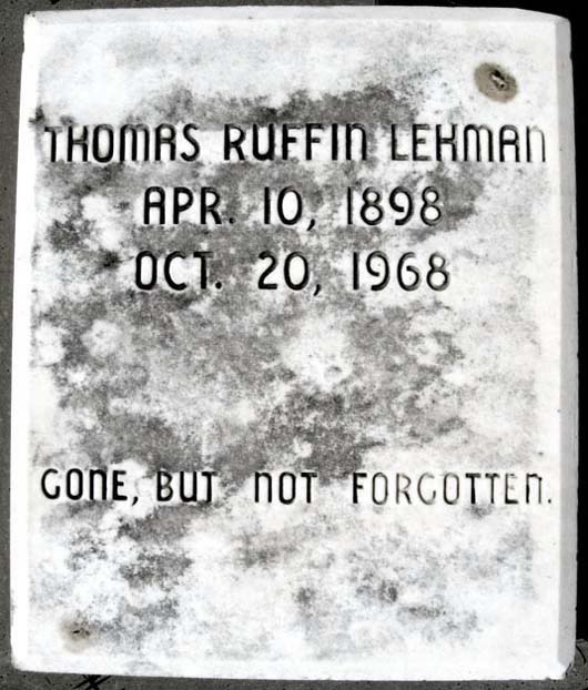 Thomas Ruffin Lehman