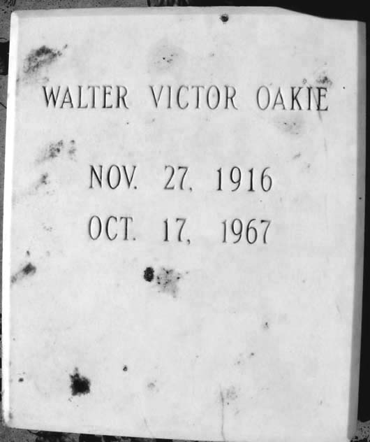 Walter Victor Oakie