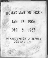 Thomas Marion Dixon