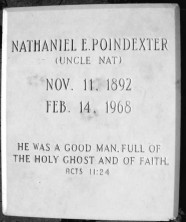Nathaniel Edgar Poindexter
