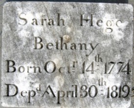 Sarah  Hege