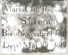 Maria Catharine Transou