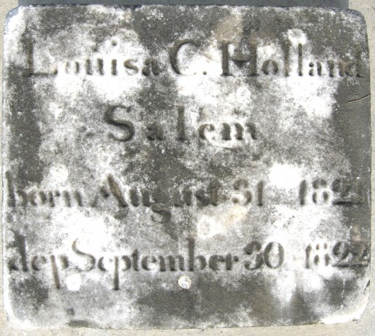 Louisa Carolina Holland