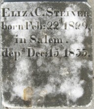 Eliza Caroline Steiner
