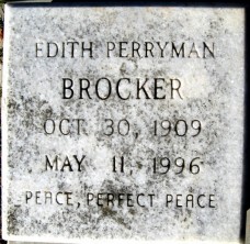 Edith  Brocker