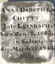 Anna Dorothea Chitty