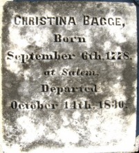 Christina  Bagge