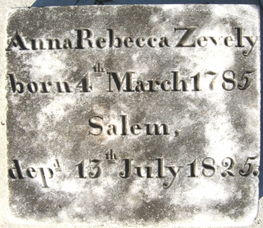 Anna Rebecca Zevely