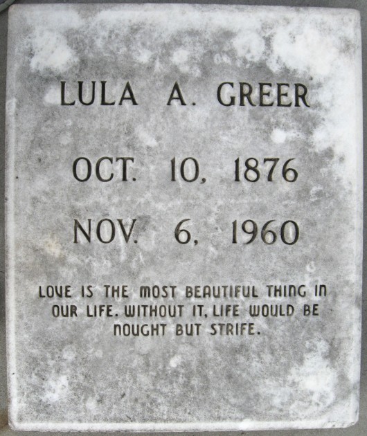 Lula A. Greer