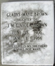 Gladys Maye Brown