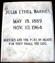 Julia Ethel Barnes