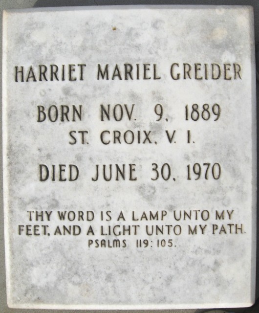 Harriet Mariel Greider