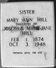Mary Ann Hill