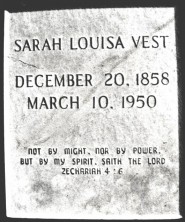 Sarah Louisa Vest