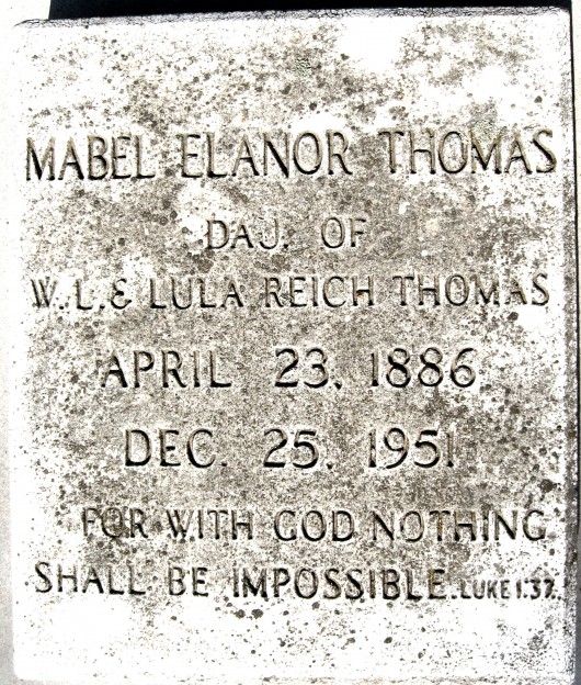 Mabel Elanor Thomas
