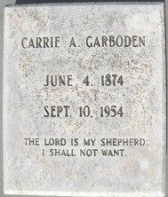 Carrie Amelia Garboden