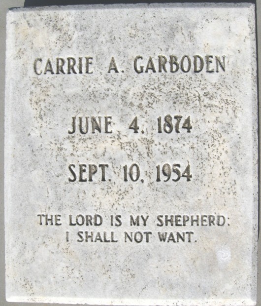 Carrie Amelia Garboden