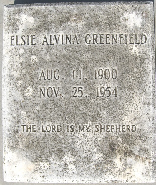 Elsie Alvina Greenfield