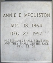 Annie Elizabeth McCuiston