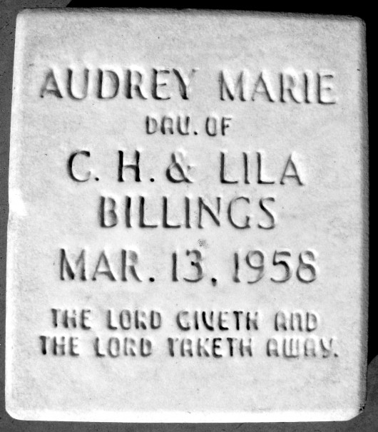 Audrey Marie Billings