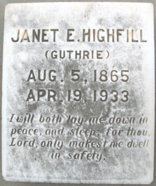 Janet E. Highfill
