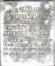 Johanne Josephine Wurreschke