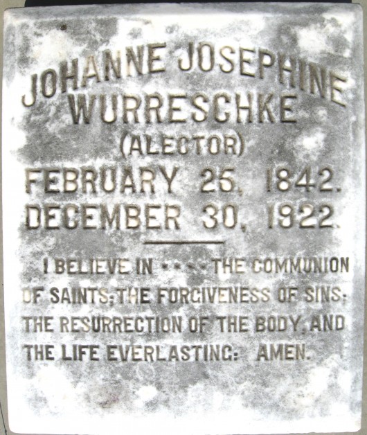 Johanne Josephine Wurreschke