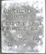 Nannie Lee Hennings