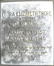 Flora Elizabeth Meinung