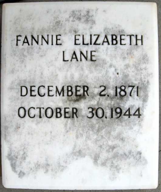 Fannie Elizabeth Lane