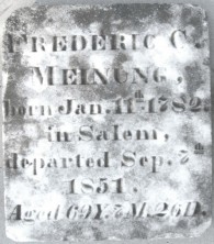 Frederic (Friedrich) Christian Meinung