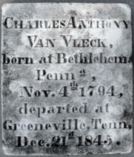 Charles Anothony Van Vleck