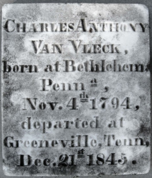 Charles Anothony Van Vleck