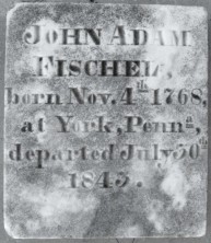 John (Johann) Adam Fischel