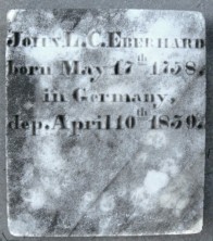John (Johann) Ludwig C. Eberhard