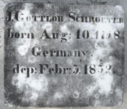 John (Johann) Gottlob Schroeter