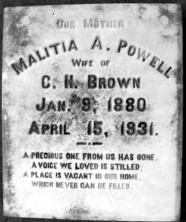 Malitia A. Brown