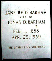 Jane  Barham