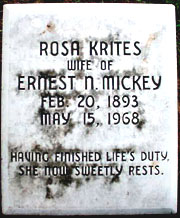 Rosa Wilhelmina Mickey