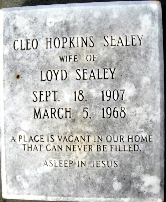 Ida Cleo Sealey