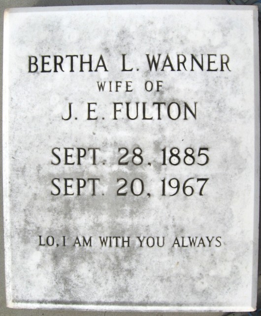 Bertha L. Fulton