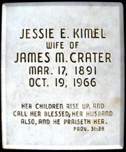 Jessie Paulina Elizabeth Crater